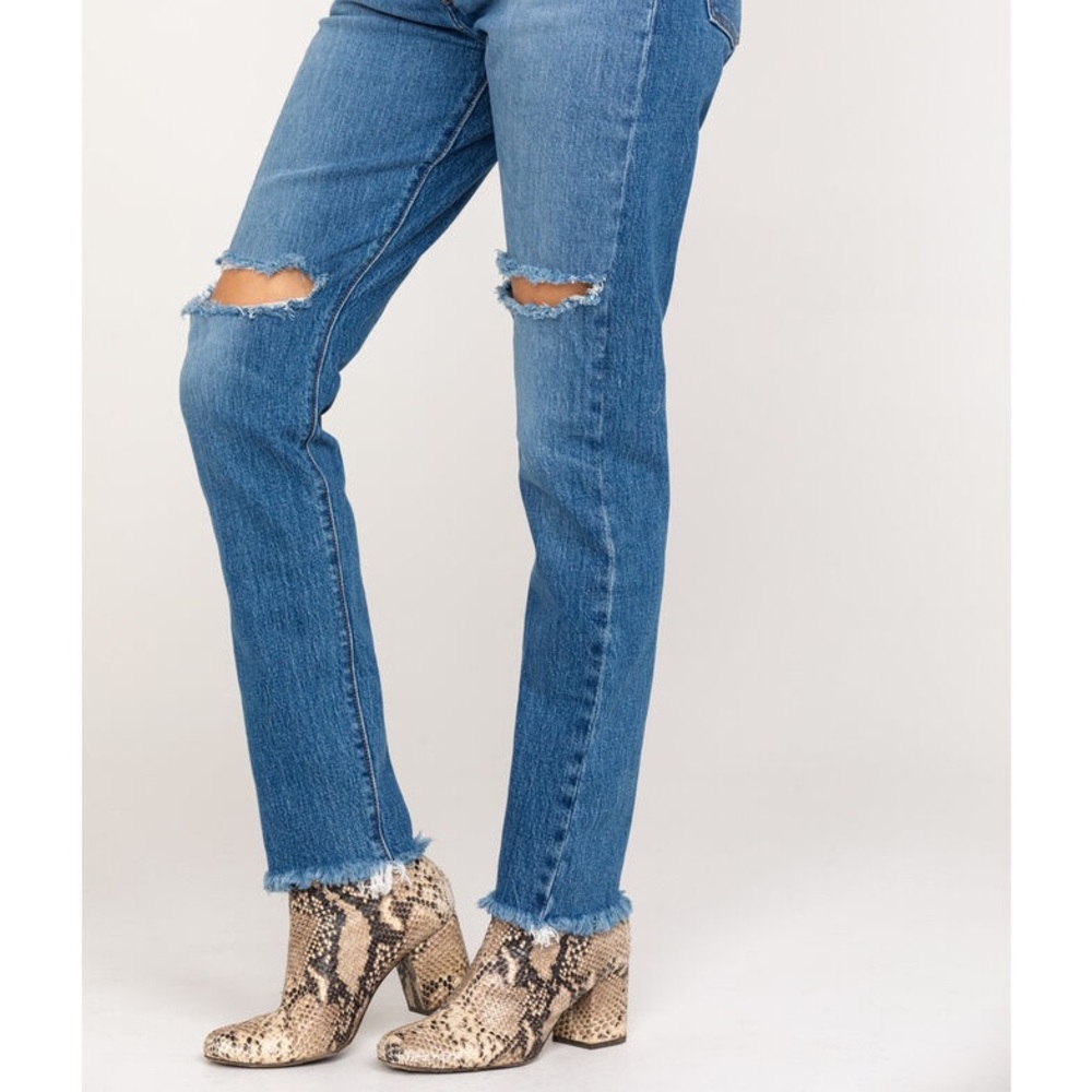 Levi’s 501 High Rise Jive Step Skinny Jeans